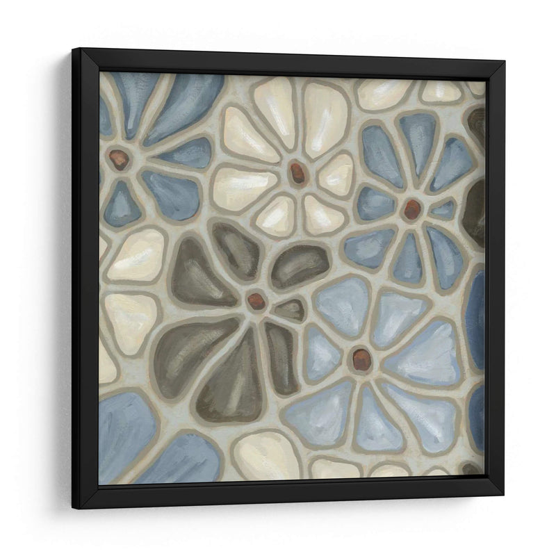 Pétalos De Azulejos Ii - Karen Deans | Cuadro decorativo de Canvas Lab