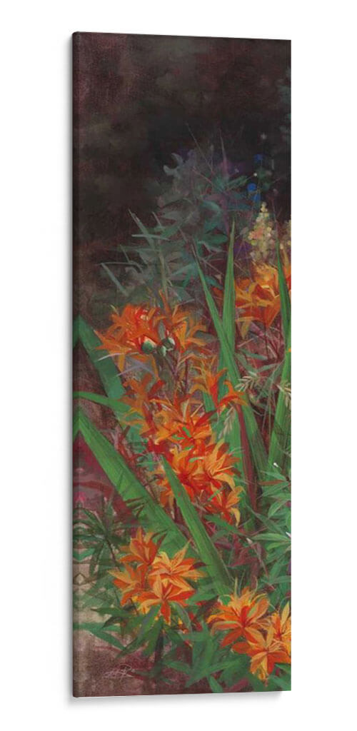 Lily Wild Garden I - Li Bo | Cuadro decorativo de Canvas Lab
