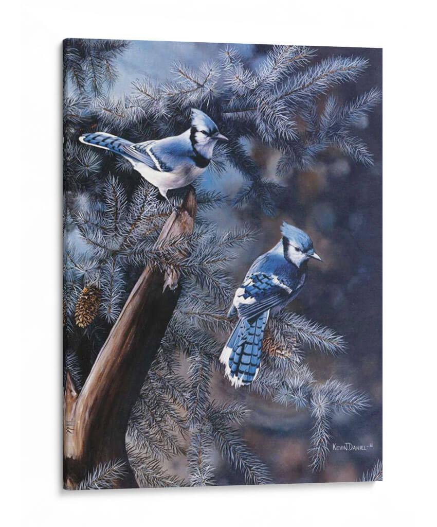 Un Toque De Azul - Kevin Daniel | Cuadro decorativo de Canvas Lab
