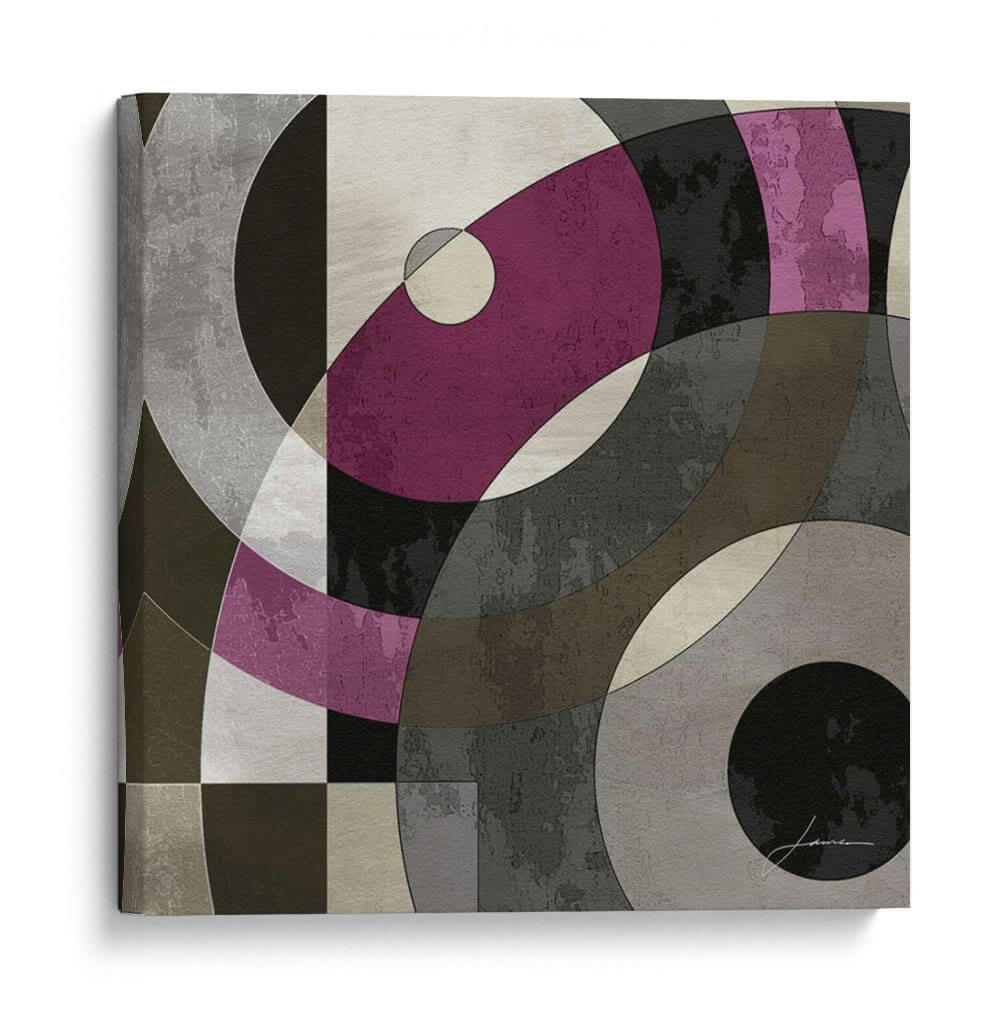 Cuadrados Concéntricos I - James Burghardt | Cuadro decorativo de Canvas Lab