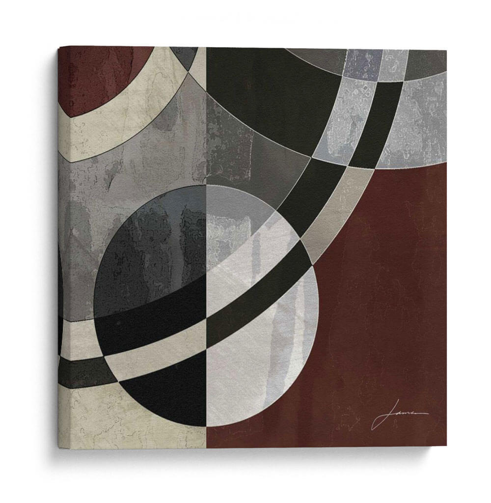 Cuadrados Concéntricos Iii - James Burghardt | Cuadro decorativo de Canvas Lab
