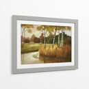 Reeds, Abedules Y Agua Ii. - Graham Reynolds | Cuadro decorativo de Canvas Lab