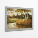Reeds, Abedules Y Agua Ii. - Graham Reynolds | Cuadro decorativo de Canvas Lab