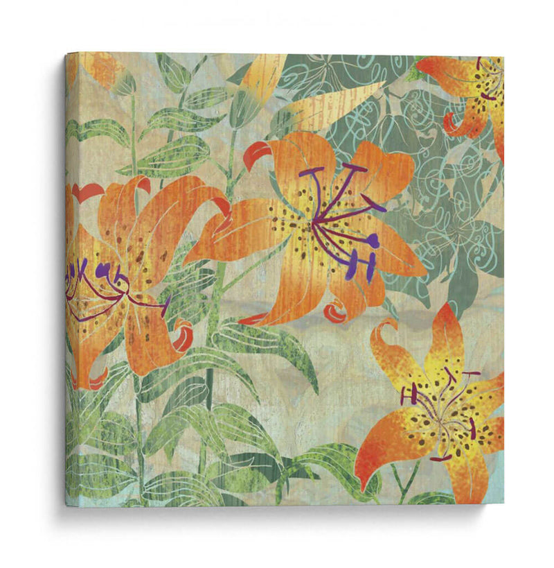 Tiger Lilies Ii - R. Collier-Morales | Cuadro decorativo de Canvas Lab