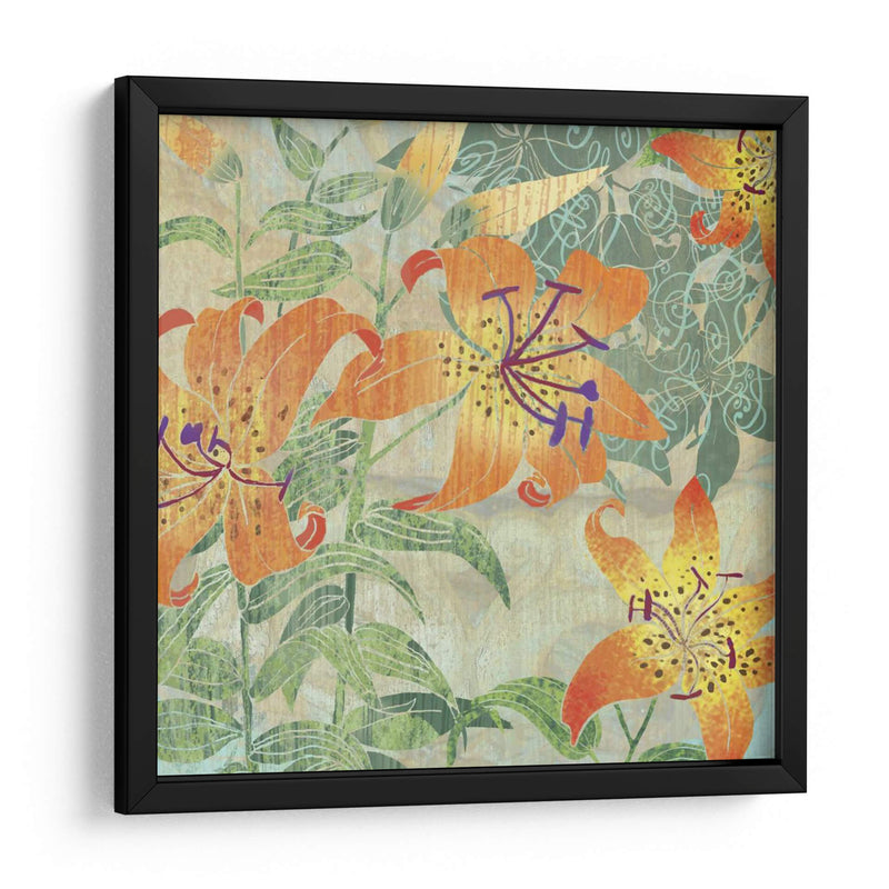 Tiger Lilies Ii - R. Collier-Morales | Cuadro decorativo de Canvas Lab