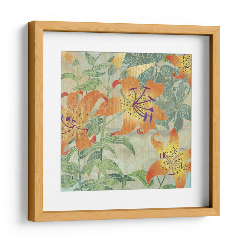 Tiger Lilies Ii - R. Collier-Morales | Cuadro decorativo de Canvas Lab