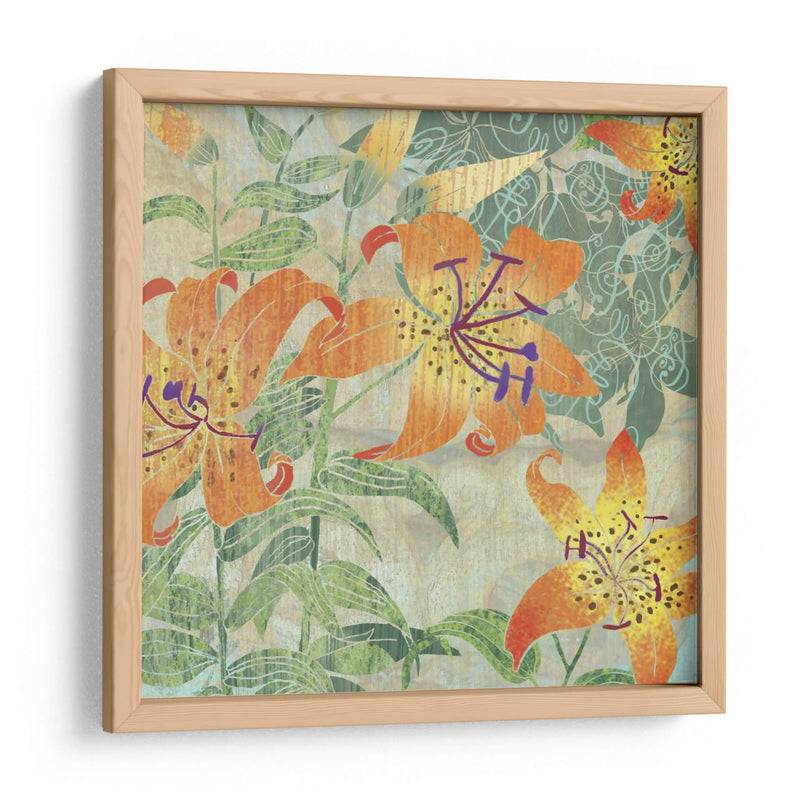 Tiger Lilies Ii - R. Collier-Morales | Cuadro decorativo de Canvas Lab