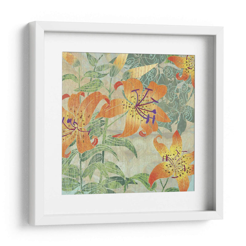 Tiger Lilies Ii - R. Collier-Morales | Cuadro decorativo de Canvas Lab