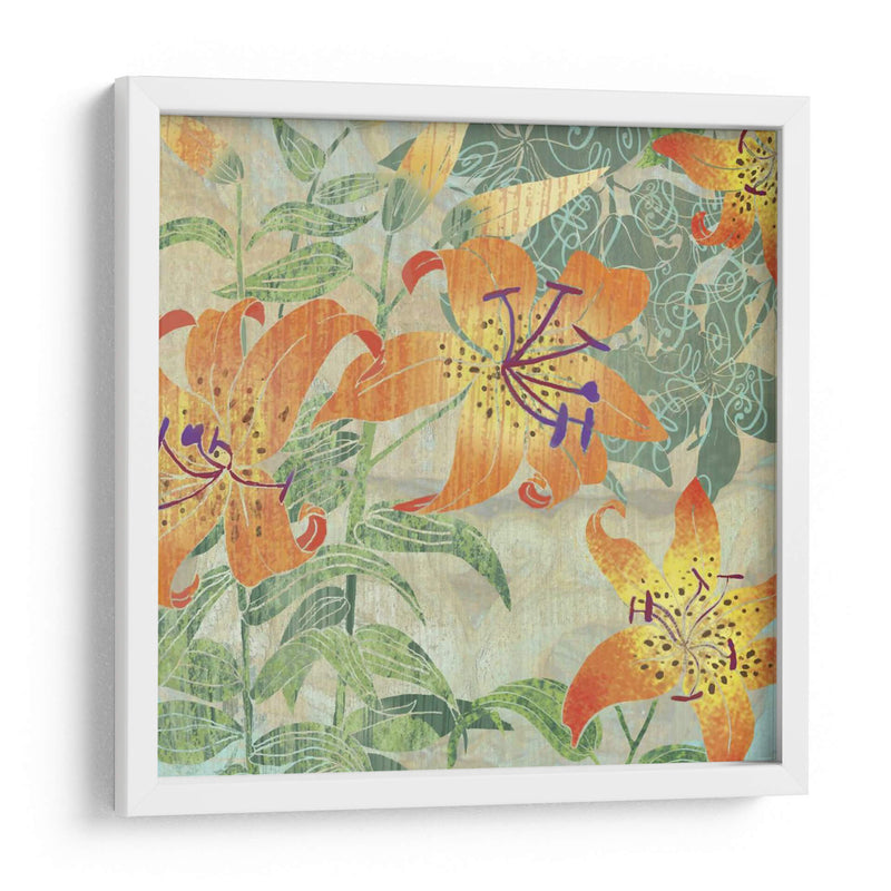 Tiger Lilies Ii - R. Collier-Morales | Cuadro decorativo de Canvas Lab