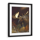 Retrato De Alces - Leo Stans | Cuadro decorativo de Canvas Lab