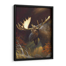 Retrato De Alces - Leo Stans | Cuadro decorativo de Canvas Lab