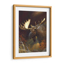 Retrato De Alces - Leo Stans | Cuadro decorativo de Canvas Lab