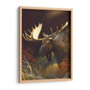 Retrato De Alces - Leo Stans | Cuadro decorativo de Canvas Lab