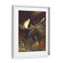 Retrato De Alces - Leo Stans | Cuadro decorativo de Canvas Lab