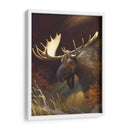 Retrato De Alces - Leo Stans | Cuadro decorativo de Canvas Lab