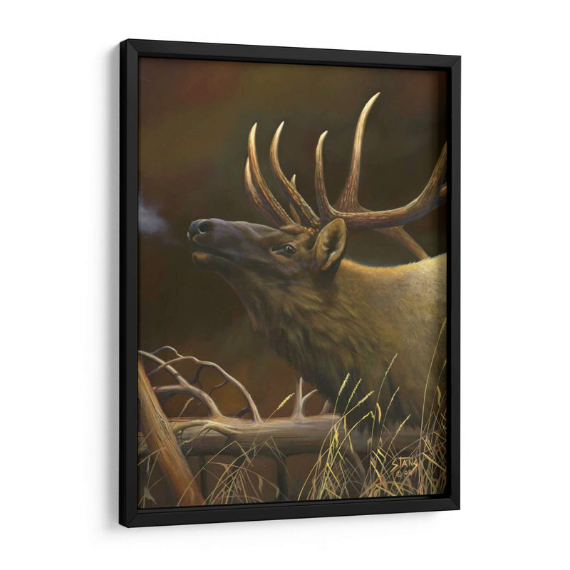 Elk Retrato I - Leo Stans | Cuadro decorativo de Canvas Lab