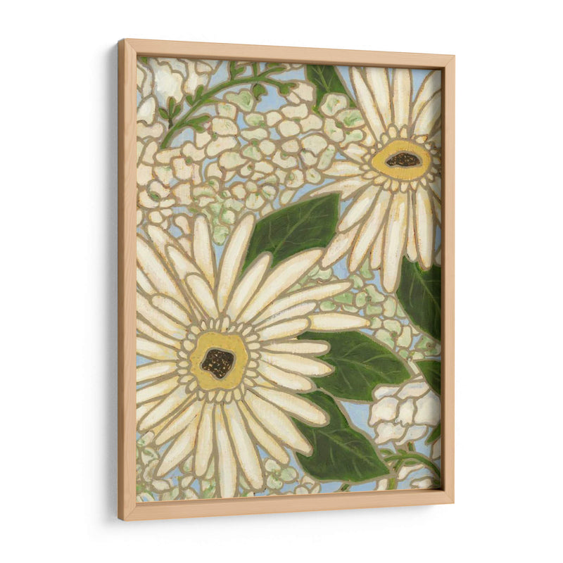 Spray De Flores Blancas I - Karen Deans | Cuadro decorativo de Canvas Lab