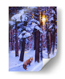 Fuego Frío - Julie T. Chapman | Cuadro decorativo de Canvas Lab