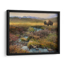 Bison Y Creek - Chris Vest | Cuadro decorativo de Canvas Lab