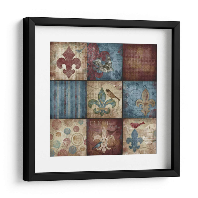 French Moderne 9-Patch - Beth Anne Creative | Cuadro decorativo de Canvas Lab