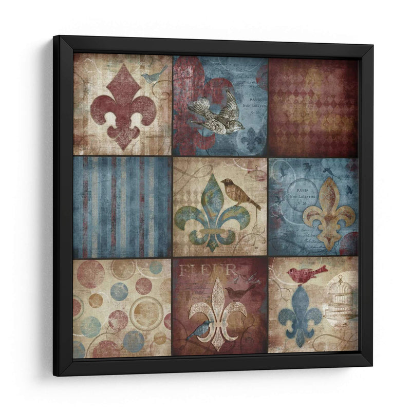 French Moderne 9-Patch - Beth Anne Creative | Cuadro decorativo de Canvas Lab