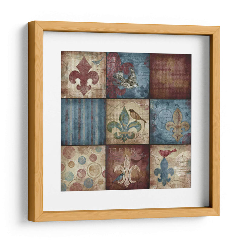 French Moderne 9-Patch - Beth Anne Creative | Cuadro decorativo de Canvas Lab