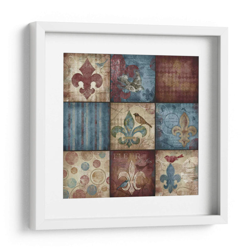 French Moderne 9-Patch - Beth Anne Creative | Cuadro decorativo de Canvas Lab