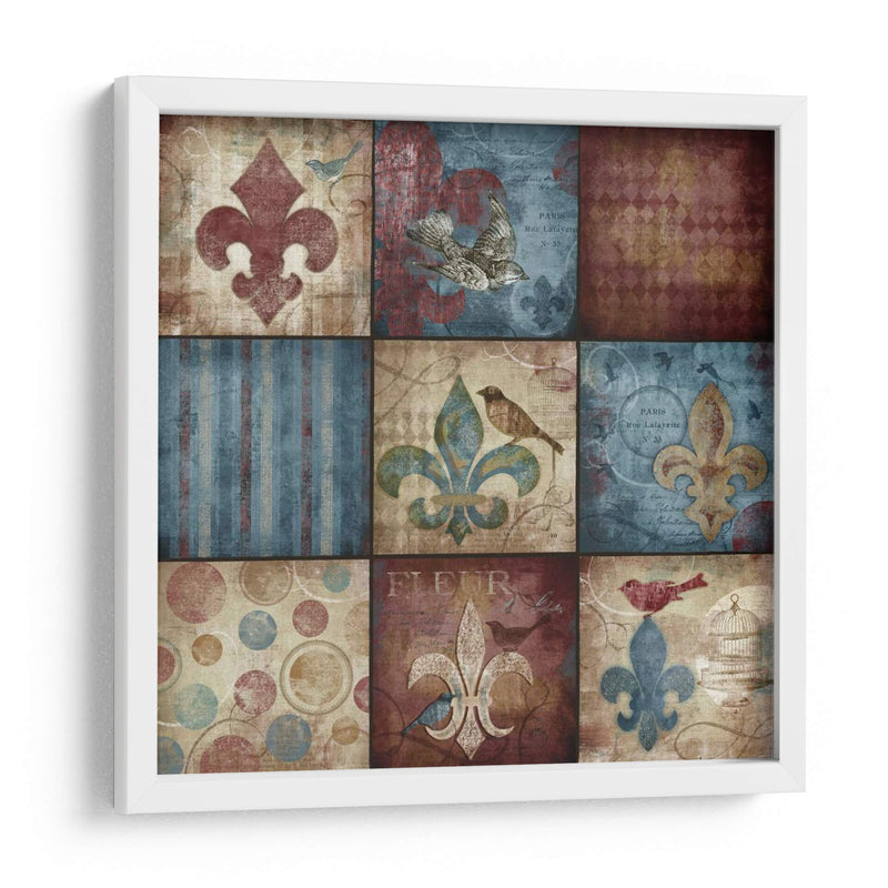 French Moderne 9-Patch - Beth Anne Creative | Cuadro decorativo de Canvas Lab