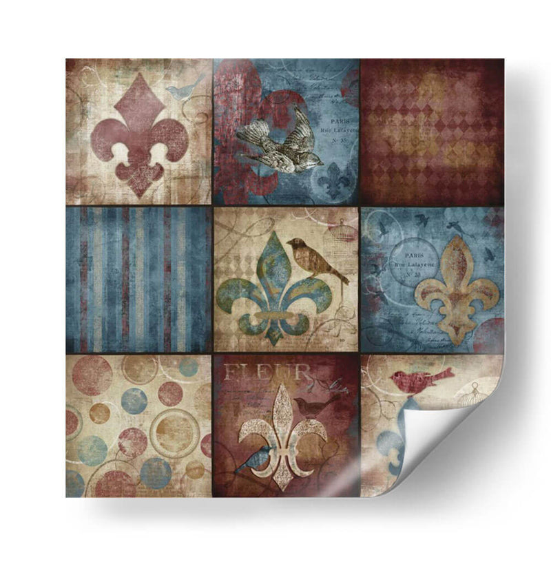 French Moderne 9-Patch - Beth Anne Creative | Cuadro decorativo de Canvas Lab