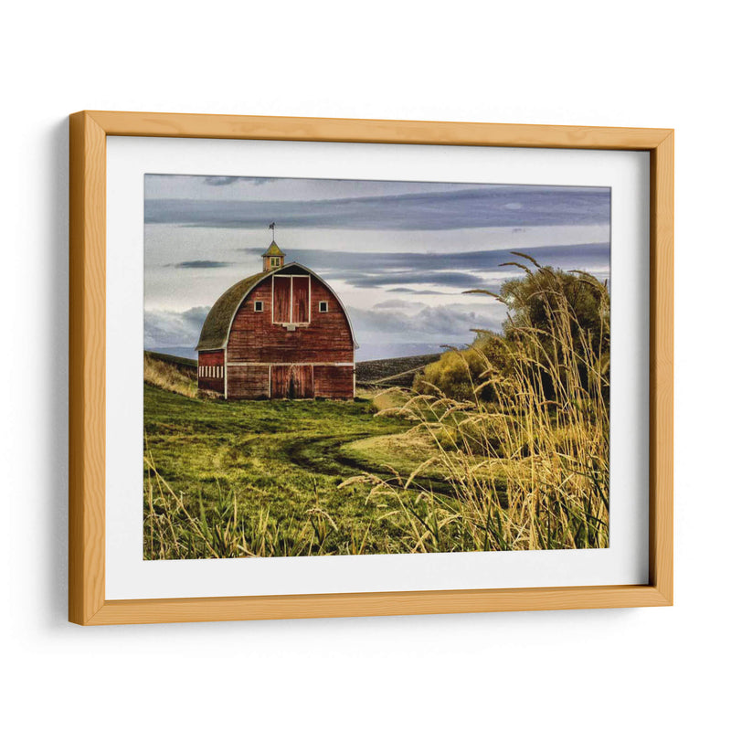 Palouse Granero - Colby Chester | Cuadro decorativo de Canvas Lab