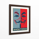 Anonymous Hacker - Roge I. Luis | Cuadro decorativo de Canvas Lab