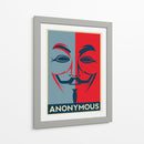 Anonymous Hacker - Roge I. Luis | Cuadro decorativo de Canvas Lab