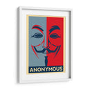 Anonymous Hacker - Roge I. Luis | Cuadro decorativo de Canvas Lab