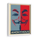 Anonymous Hacker - Roge I. Luis | Cuadro decorativo de Canvas Lab