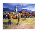Gran Vaquero Americano - Jack Sorenson | Cuadro decorativo de Canvas Lab
