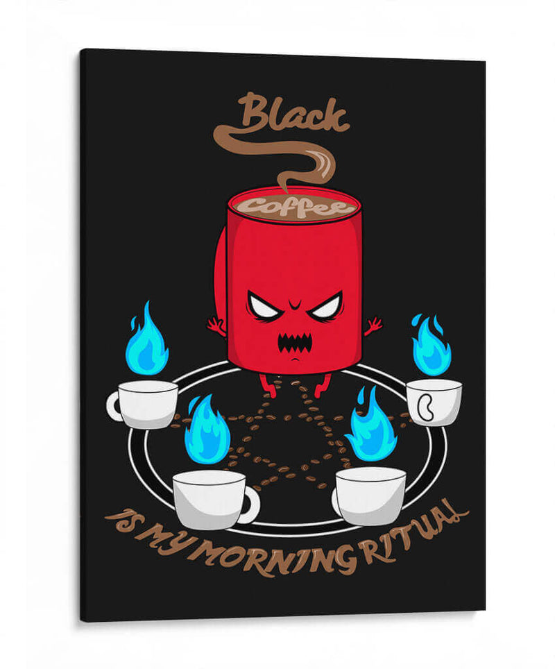 Café Oscuro - Roge I. Luis | Cuadro decorativo de Canvas Lab