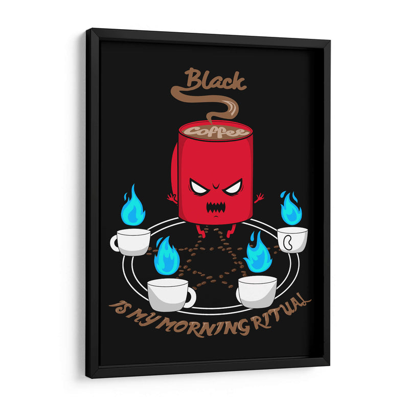 Café Oscuro - Roge I. Luis | Cuadro decorativo de Canvas Lab