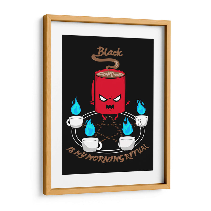 Café Oscuro - Roge I. Luis | Cuadro decorativo de Canvas Lab