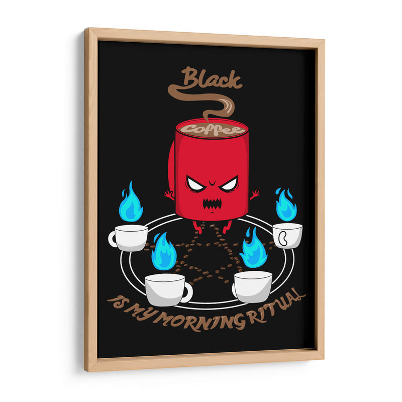 Café Oscuro - Roge I. Luis | Cuadro decorativo de Canvas Lab