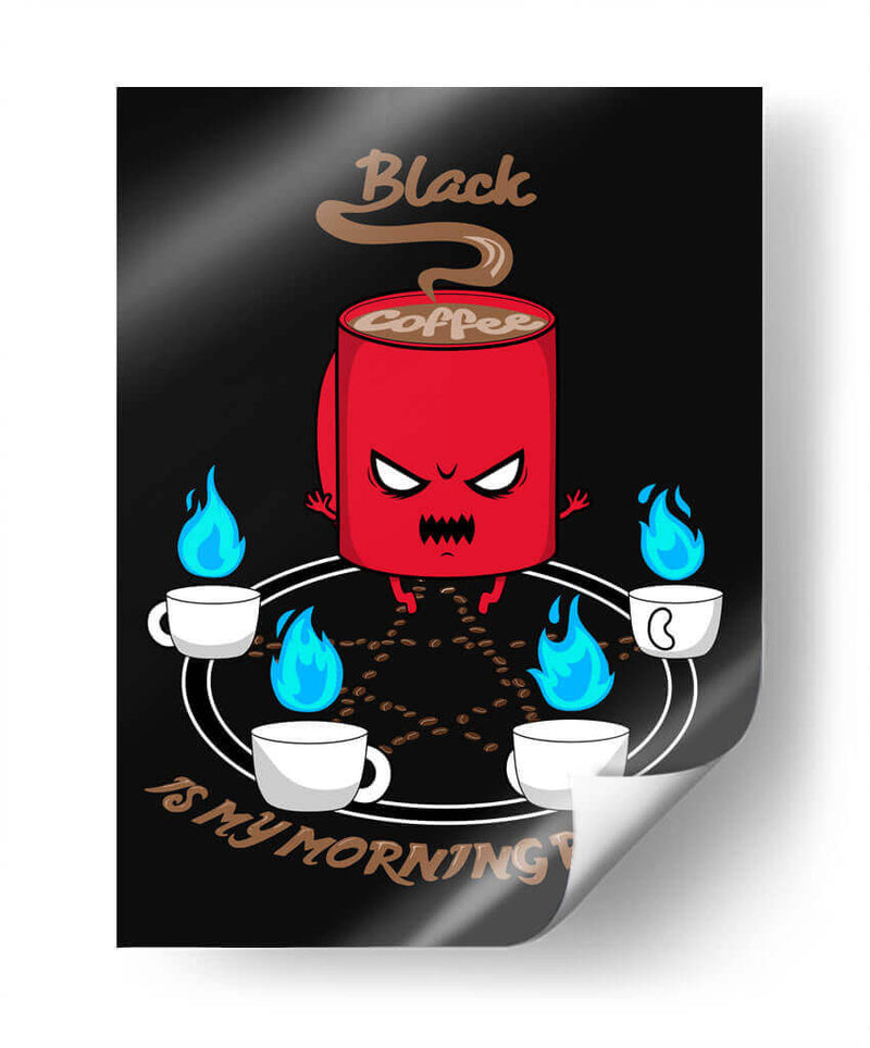 Café Oscuro - Roge I. Luis | Cuadro decorativo de Canvas Lab