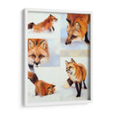 Vulpes V - Julie T. Chapman | Cuadro decorativo de Canvas Lab