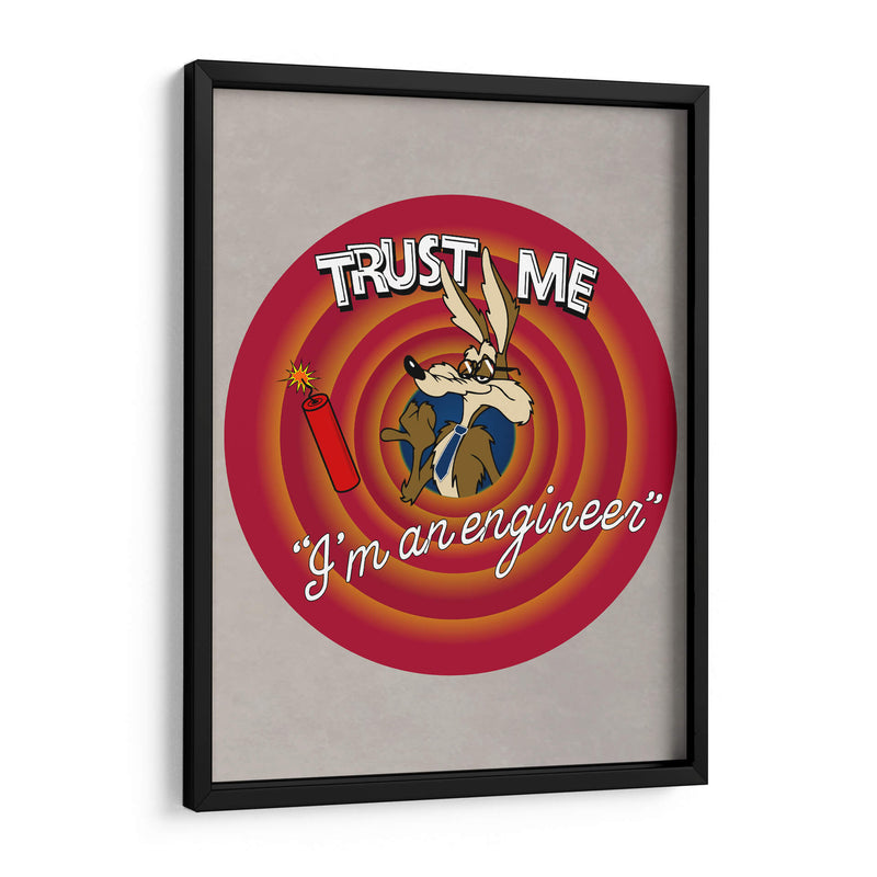 Frase Divertida Looney Tunes - Roge I. Luis | Cuadro decorativo de Canvas Lab