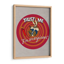 Frase Divertida Looney Tunes - Roge I. Luis | Cuadro decorativo de Canvas Lab