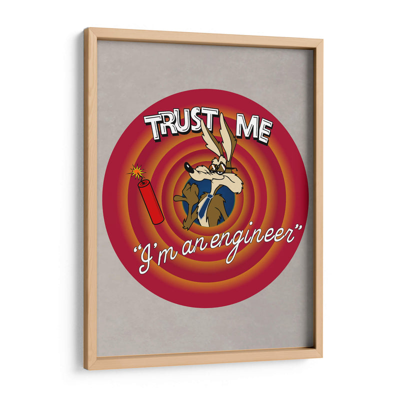 Frase Divertida Looney Tunes - Roge I. Luis | Cuadro decorativo de Canvas Lab