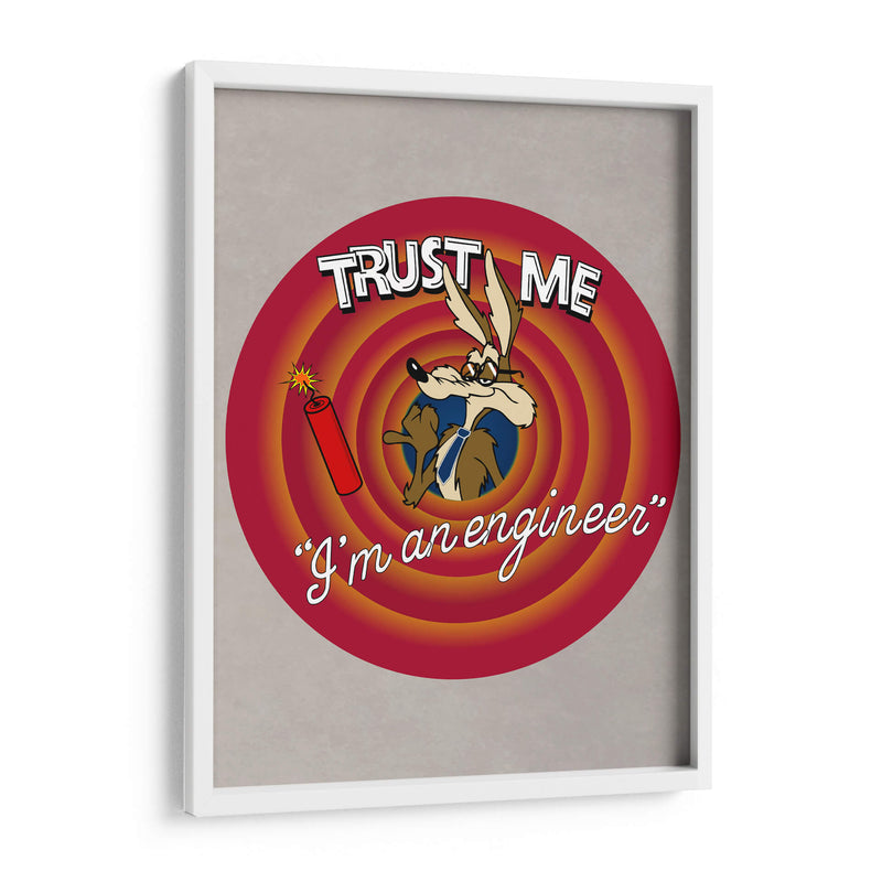 Frase Divertida Looney Tunes - Roge I. Luis | Cuadro decorativo de Canvas Lab