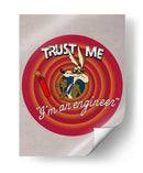 Frase Divertida Looney Tunes - Roge I. Luis | Cuadro decorativo de Canvas Lab