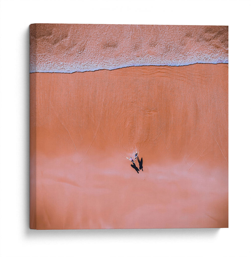 Surf bronce | Cuadro decorativo de Canvas Lab