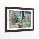 Hollyhock Garden - Julie G. Pollard | Cuadro decorativo de Canvas Lab