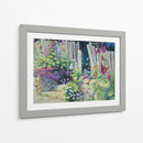 Hollyhock Garden - Julie G. Pollard | Cuadro decorativo de Canvas Lab