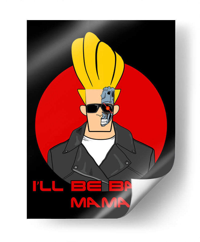 Johnny Terminator - Roge I. Luis | Cuadro decorativo de Canvas Lab